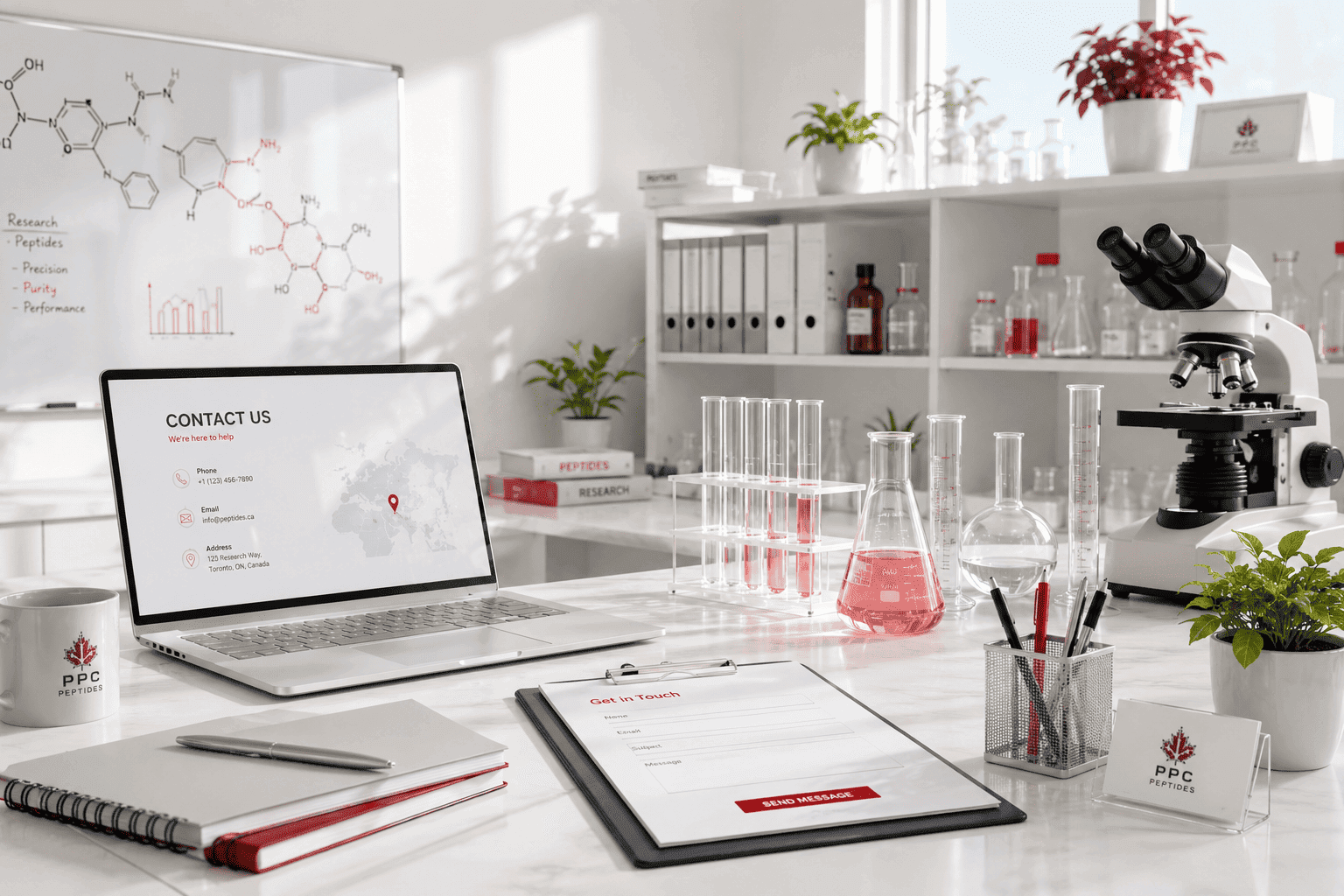 PPC Labs customer support and research inquiries